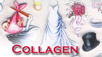 Attraktive Edle Collage Sticker! Attraktive Edle Collage Sticker!