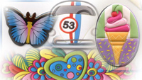 Magnetsticker zum Dekorieren von Kühlschrank Magnetsticker zum Dekorieren von Kühlschrank