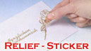 Relief-Sticker