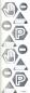 Preview: Reflektor Sticker Verkehrszeichen silber