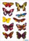 Preview: Schmetterling Sticker glimmer