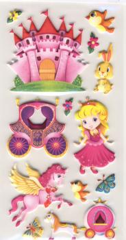 Schaum-Sticker Prinzessin III