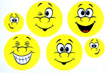 Reflektor Sticker Happy Face