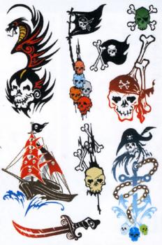 Tattoos Colour Piraten