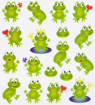 Design Sticker Frosch