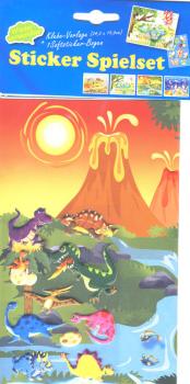 Schaum-Sticker Spielset Dinosaurier