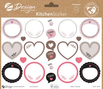 Trend Sticker A5 Kitchen Beschriftungsetiketten 44 Aufkleber