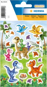 Folie Sticker Dinokinder