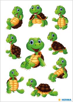 Wackelaugen Sticker Schildkröte
