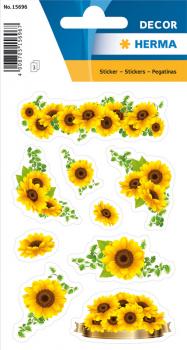 Sticker Sonnenblumen