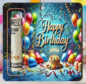 Preview: Geldgeschenk aus Holz Geburtstag III Preview: Geldgeschenk aus Holz Geburtstag III