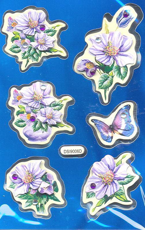 Collage Sticker Blumen