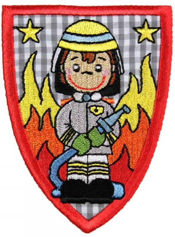 Bügelsticker Feuerwehrmann