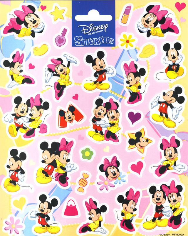 Minni Mickey Sticker pink