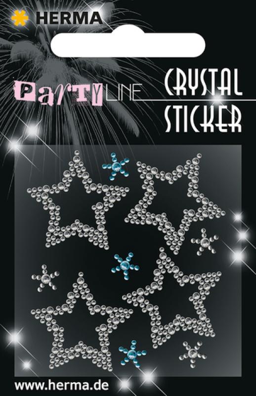 Party Line Crystal Sticker Kleine Stern