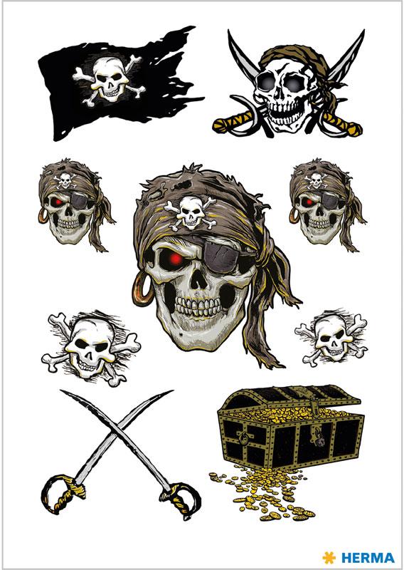 Folien Sticker Piraten gimmer