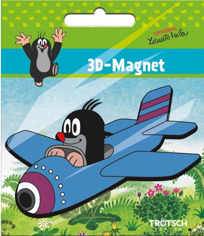 3D Magnet Der kleine Maulwurf Flugzeug