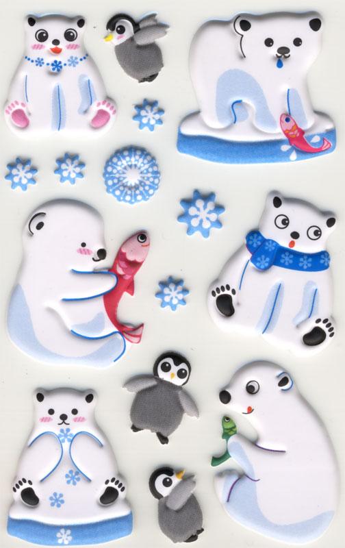 Schaum-Sticker Eisbär