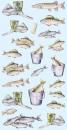 Schaum-Sticker Angler Fische