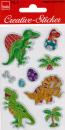 Metallic Sticker Dinobaby