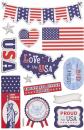 USA Paper Sticker