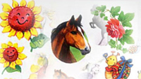 Sticker paper glistens! Sticker paper glistens!