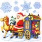Mobile Preview: Window Decoration 3erSet Christmas Santa Claus