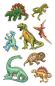 Preview: Dino fun paper sticker