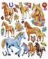 Mobile Preview: Wall stickers 3D optics XXL-Sticker Horses II