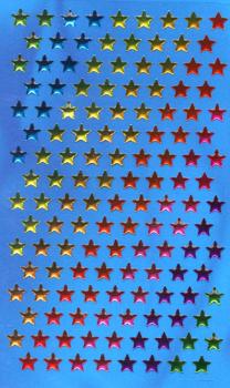 Crystal Sticker small colorful stars