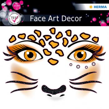 Face Stickers Leopart