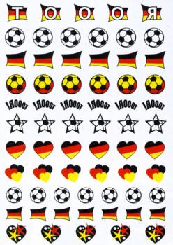 Nail Tattoo Germany Heart WM