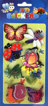 3D Stickers High - Butterfly I