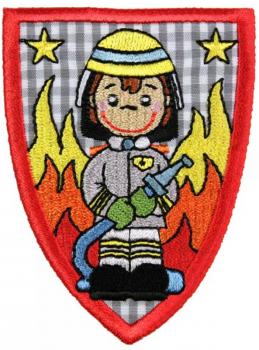 Ironing stickers Firefighter