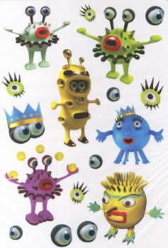 Fun Monster Stickers