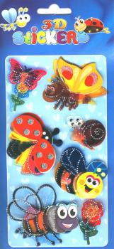 3D Stickers High - Butterfly III
