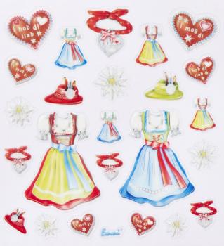 Design Sticker traditional costume party