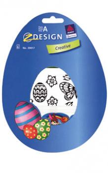 Easter eggs decoration foil sticker