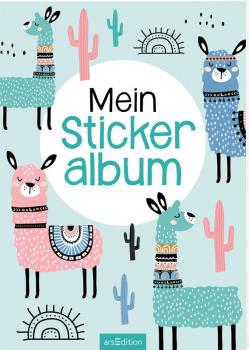 My sticker album - llamas