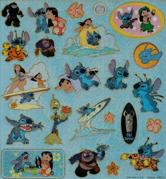 XL Sticker Disney's Lilo & Stitch Surfer