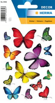Sticker butterfly variety