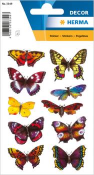 Butterfly Stickers mica
