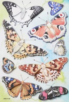 Sticker paper butterfly I