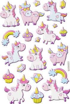 SOFTY - sticker unicorn I