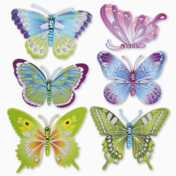 Wall stickers 3D optics XXL Stickers Butterfly
