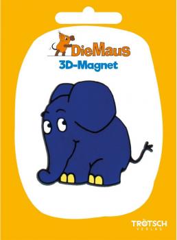 3D Magnet elephant standing