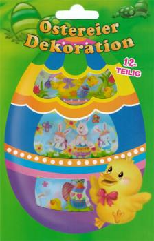 Easter eggs decoration foil