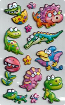Foam Sticker funny dinosaurs