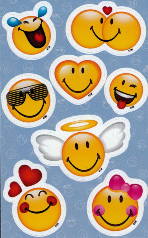 Smiley Sticker with halo