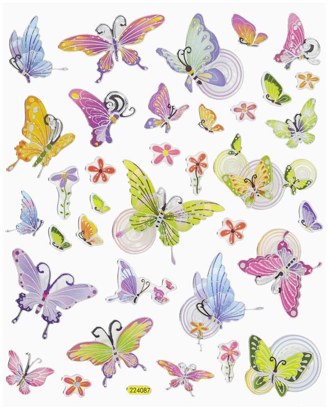 Design Sticker Butterflies III